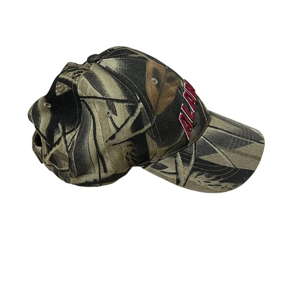Alabama Crimson‎ Tide Camo Men Baseball Cap Hat Adjustable College Hunting